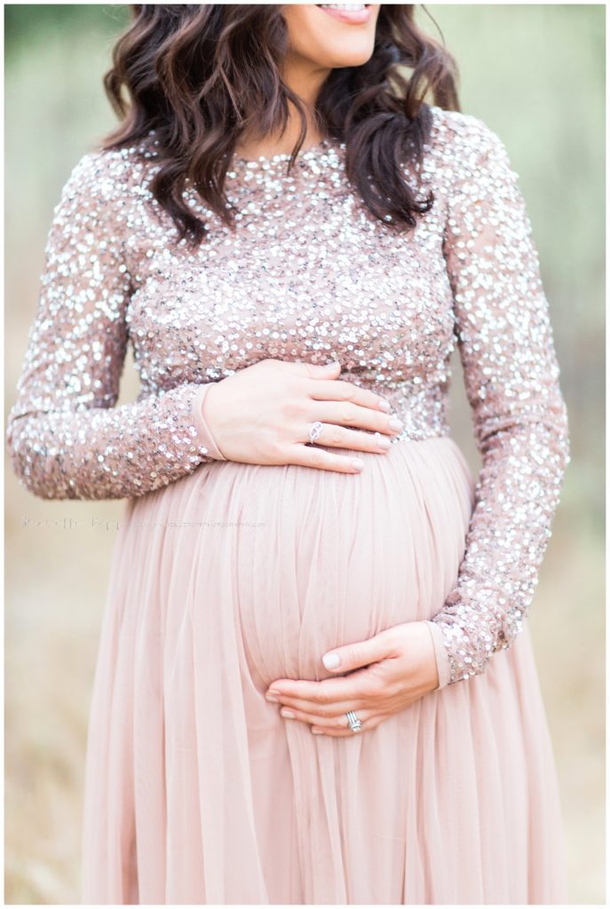 Outdoor Field Maternity Photography in San Diego | The Mangin Family