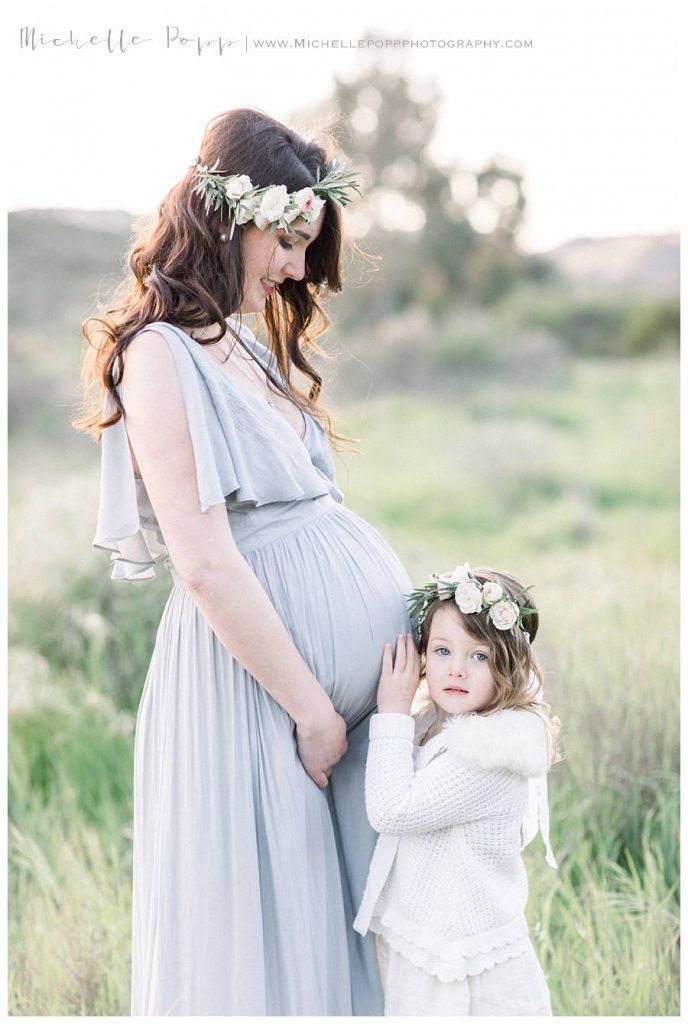 Mother-Daughter Maternity Photoshoot