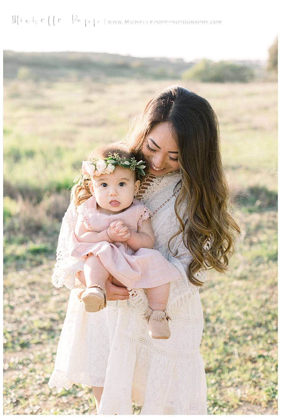 Family Photography at the field in San Marcos | Michelle Popp Photo